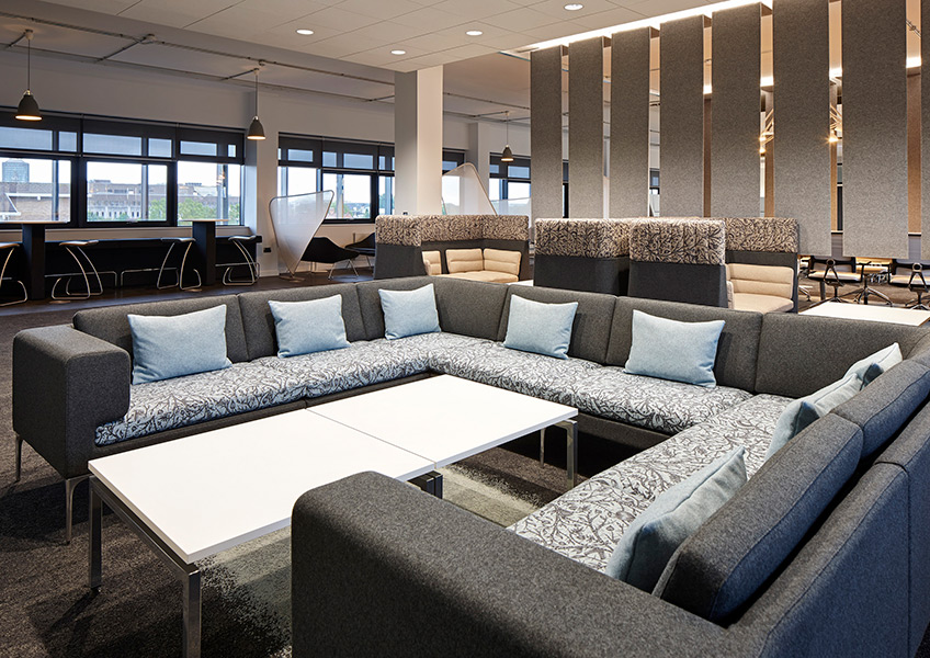 Vale sofa in meeting area