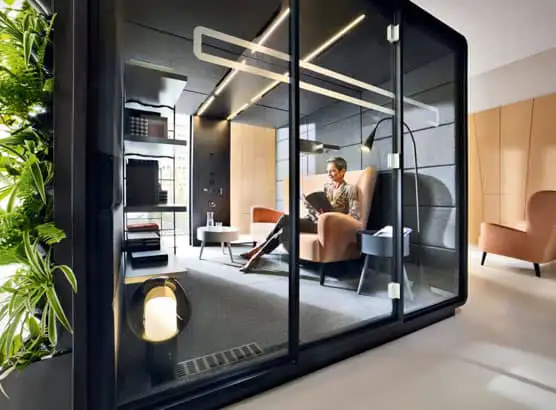 Office pod for meetings