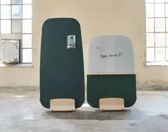 Acoustic office screens