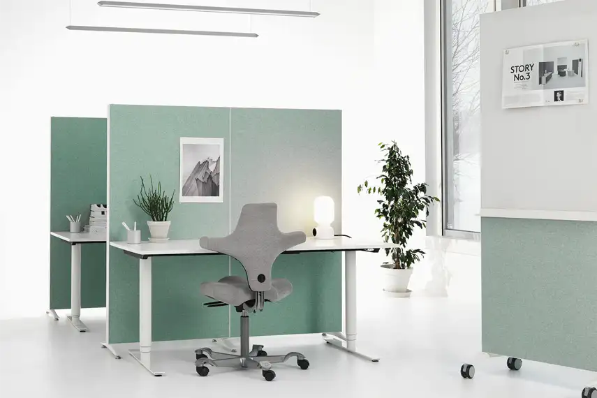 Acoustic office screens
