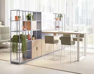 Zoning office storage system