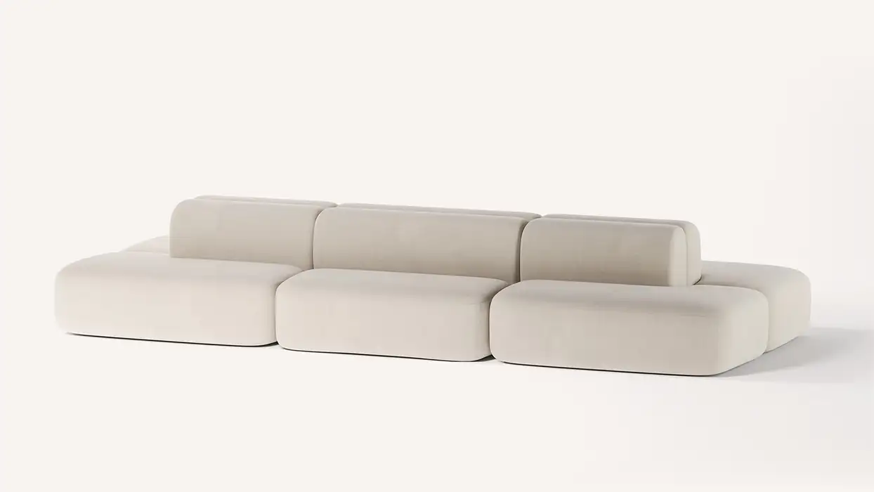 Beau island sofa