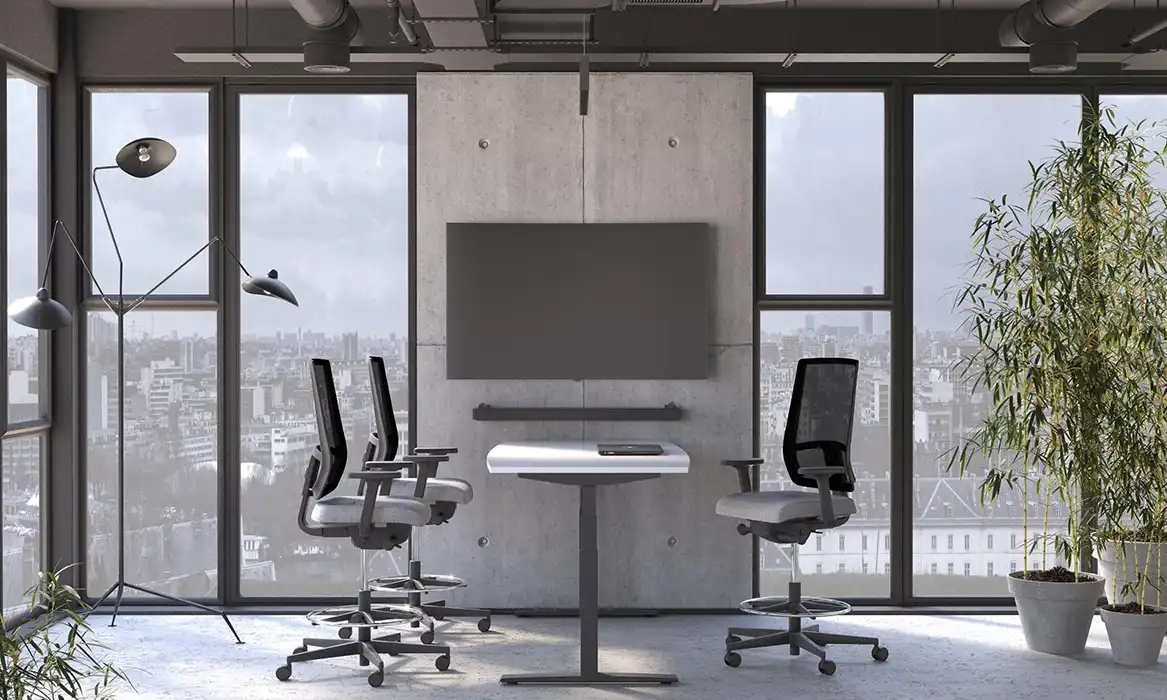 eModel 2 adjustable desk