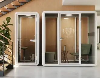 Office pods and booths