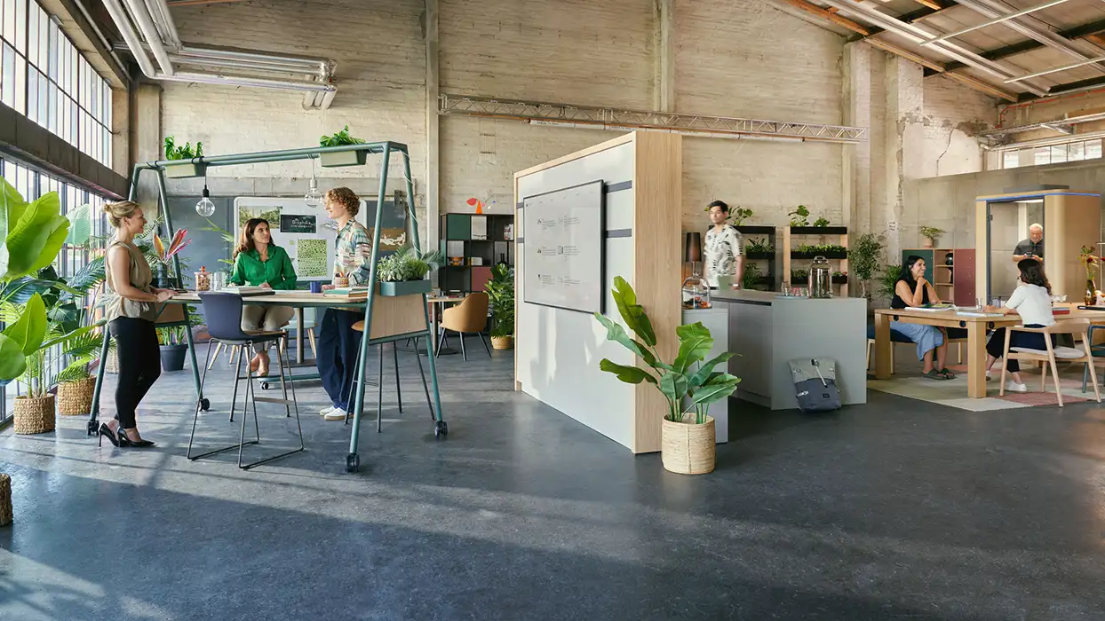 A frame table in Agile Workspace