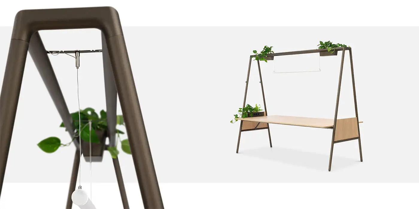 A frame table in Agile Workspace