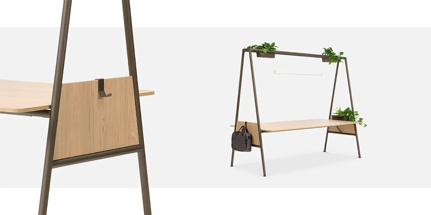 A frame table in Agile Workspace