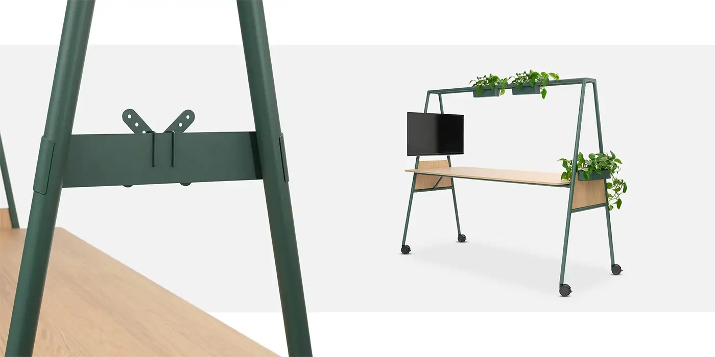 A frame table in Agile Workspace