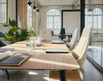 Elegant meeting table