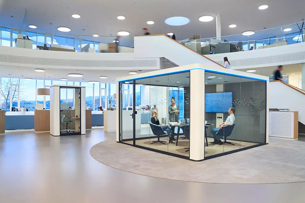 Large 4 x m glazed Office pod