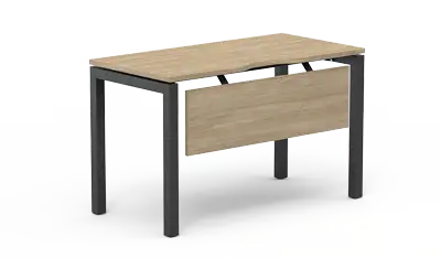 Office desk with modesty panel