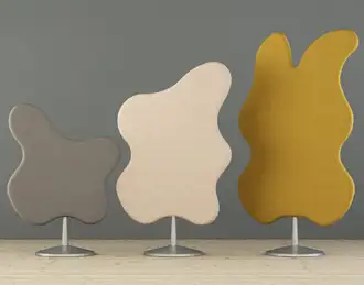 Acoustic divide in the shape of a tree